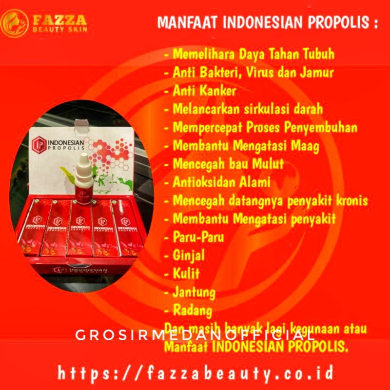 PROPOLIS INDONESIA FAZZA - PROPOLIS BRAZILIAN