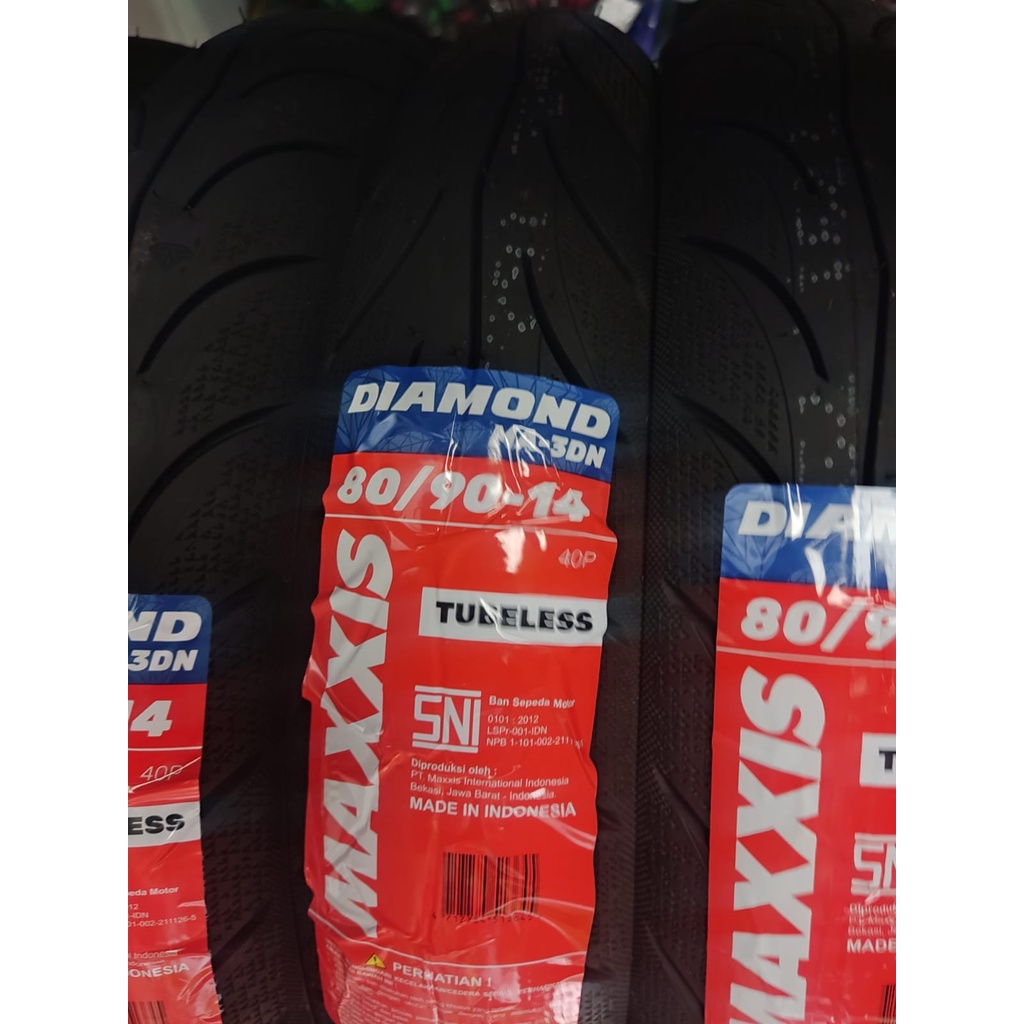 BONUS PENTIL + BAN TUBLES MAXXIS DIAMOND RING 14 80 90 UKURAN 80/90-14