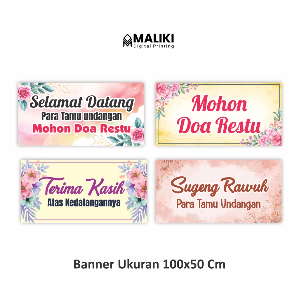 Banner Selamat Datang Para tamu