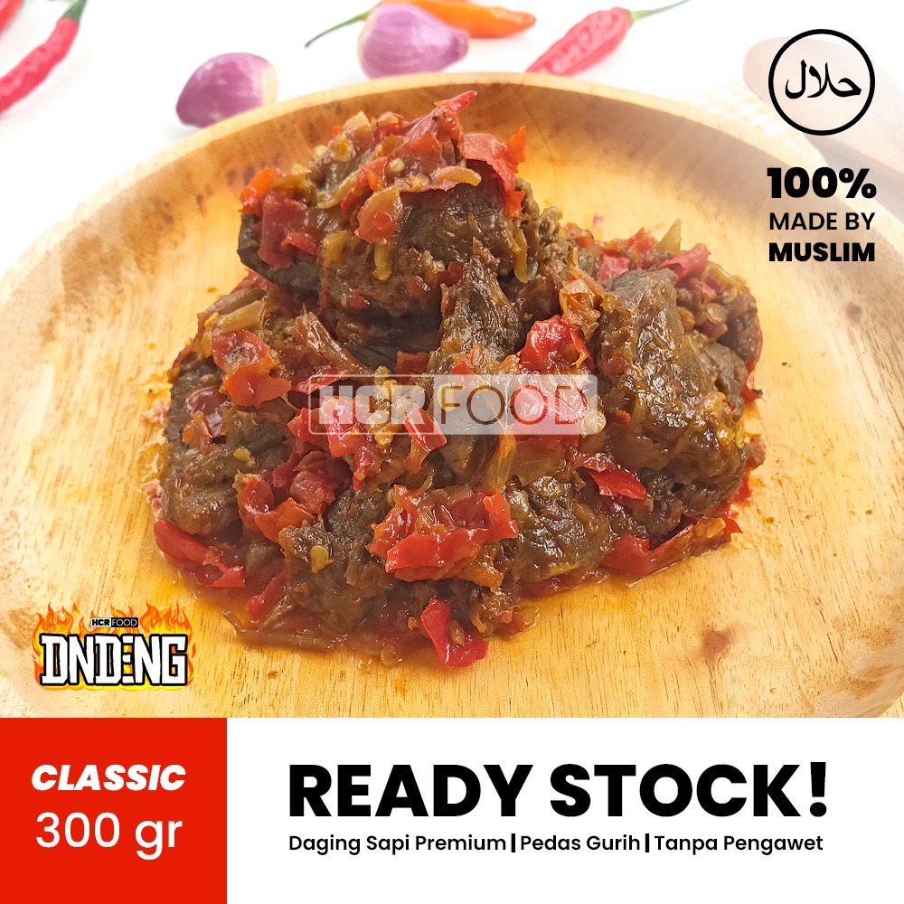 

Dendeng Balado Premium (Classic) - Pedas Gurih