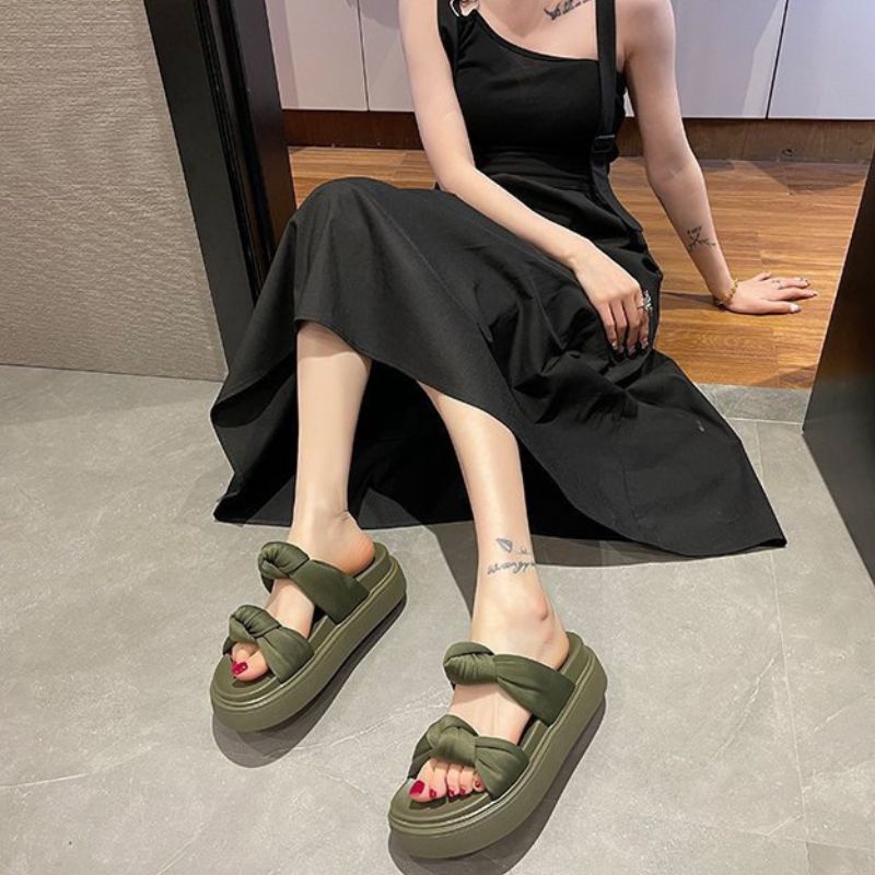 [✅BISA COD] 9075 Sepatu Wanita Import 2B Korean Sandal VIRAL 2021 2022