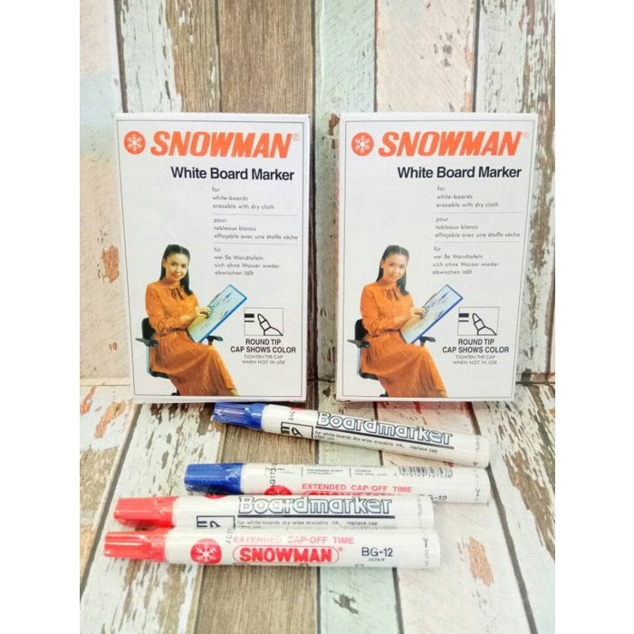 

Terlaris ✨ -Spidol White Board Snowman- 2.1.23