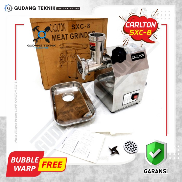 Gilingan Daging Listrik SXC8 CARLTON / Meat Mincer Grinder Electric Mesin Pengiling Daging Giling Daging SXC 8 CARLTON