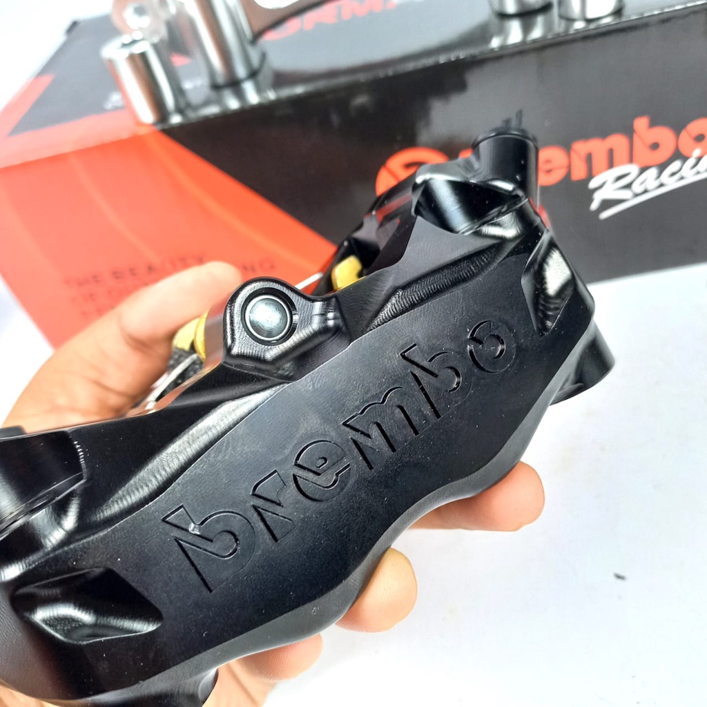 KALIPER 4 PISTON M3 K50 CALIPER MONOBLOCK BREMBO M50 CALIPER M432 GP4X ORIGINAL IMPORT