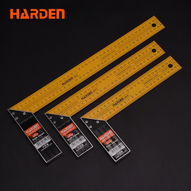 

Penggaris Siku 25cm & 30cm / Angle Square HARDEN