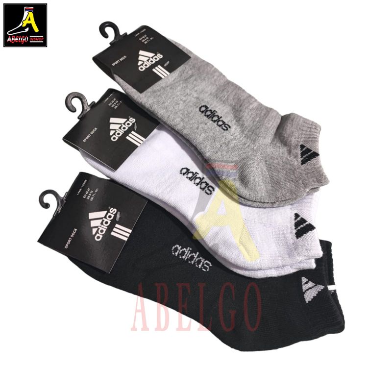 KAOS KAKI SPORT ADIDAS PENDEK TEBAL SEMATA KAKI/ADIDAS KAUS KAKI PENDEK TEBAL