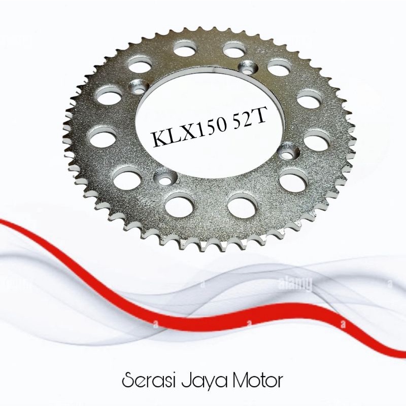 GEAR GIR BELAKANG KLX 150 52T