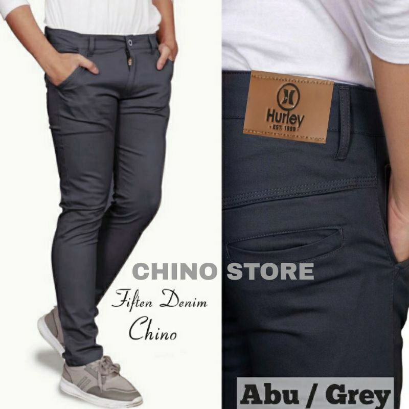 CELANA PANJANG PRIA CHINO Slimfit PREMIUM kantor Cowok Gentleman 27 - 38