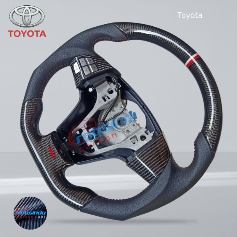 stir setir steering wheel toyota rush Trd/terios carbon