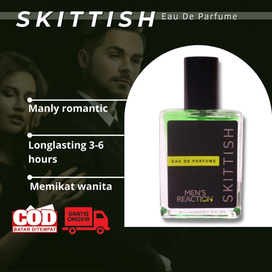 (FREE PARFUM) Men's Reaction Parfum Skittish