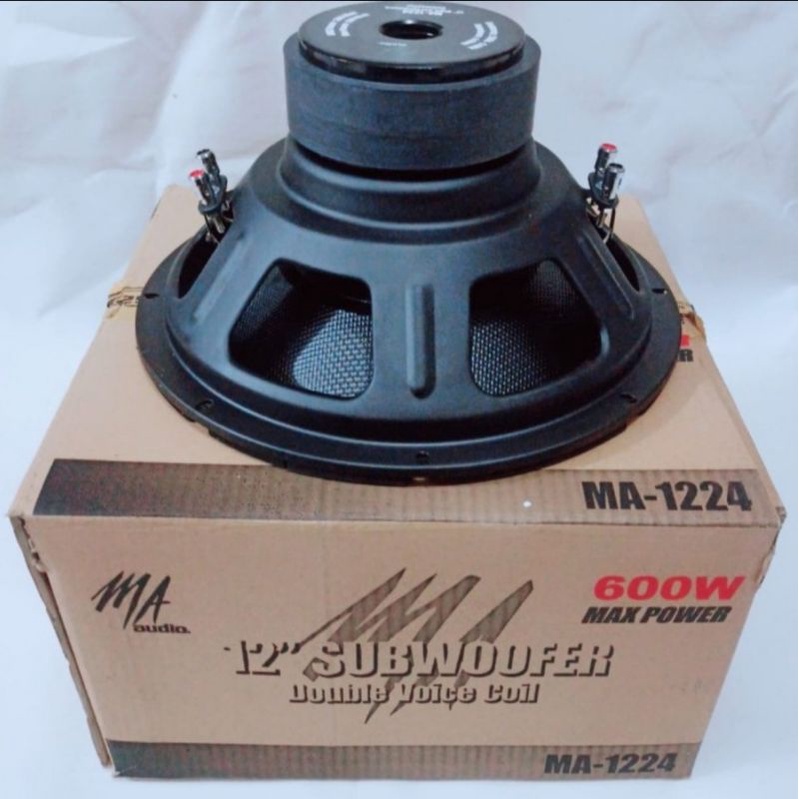 Subwoofer 12inch MA Audio, DoubleCoil, New