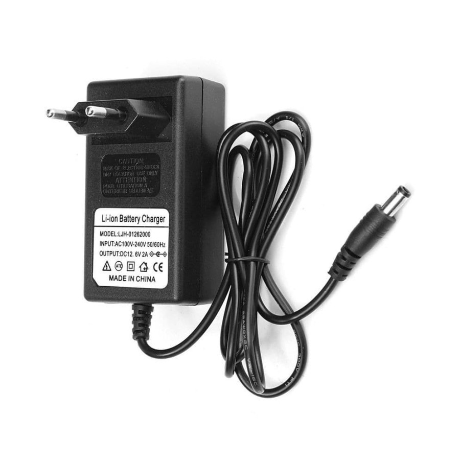 Adaptor Charger bor cordless Bms 3S AC-DC 12.6V 2A Charger Baterai 18650 fast charging