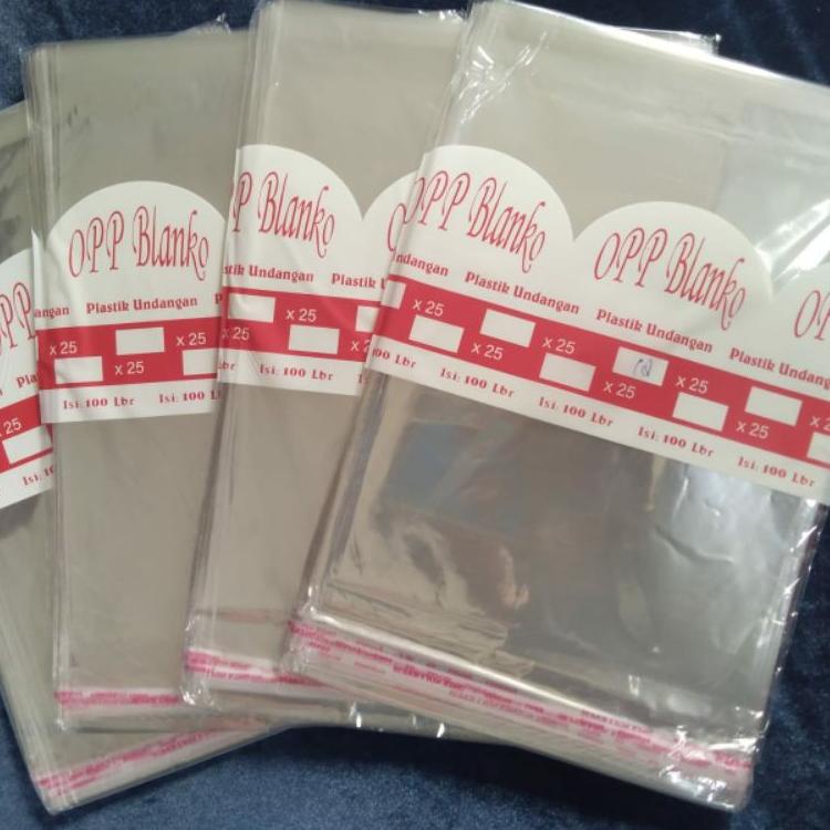 [KODE 77]  PLASTIK OPP SEAL  14x25 15x25 16x25 17x25 18x25 19x25 20x25