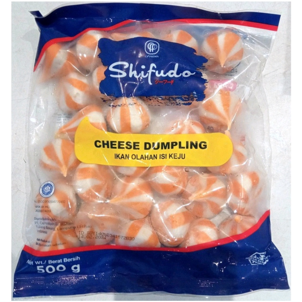 

Shifudo Cheese Dumpling 500 Gram Termurah Harga Grosir Free Bubble Wrao dan Dus Tebal