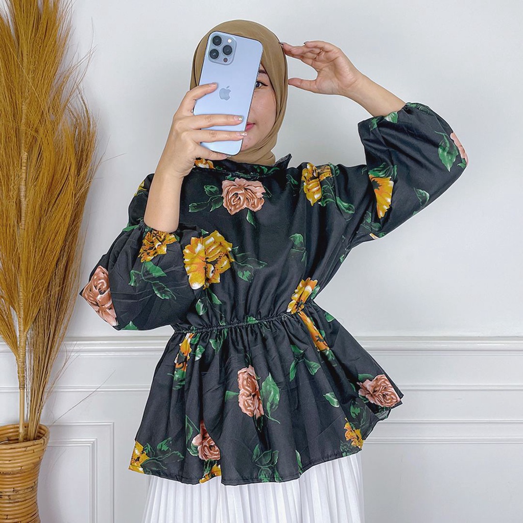 AFI - MC - Flowy Blouse Vintage Korean Blouse | Olla Blouse | Sesa Blouse