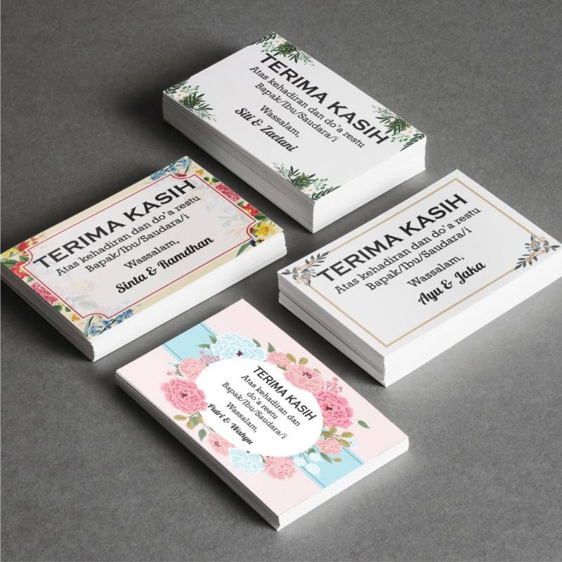 

Souvenir Ucapan Kotak Nasi