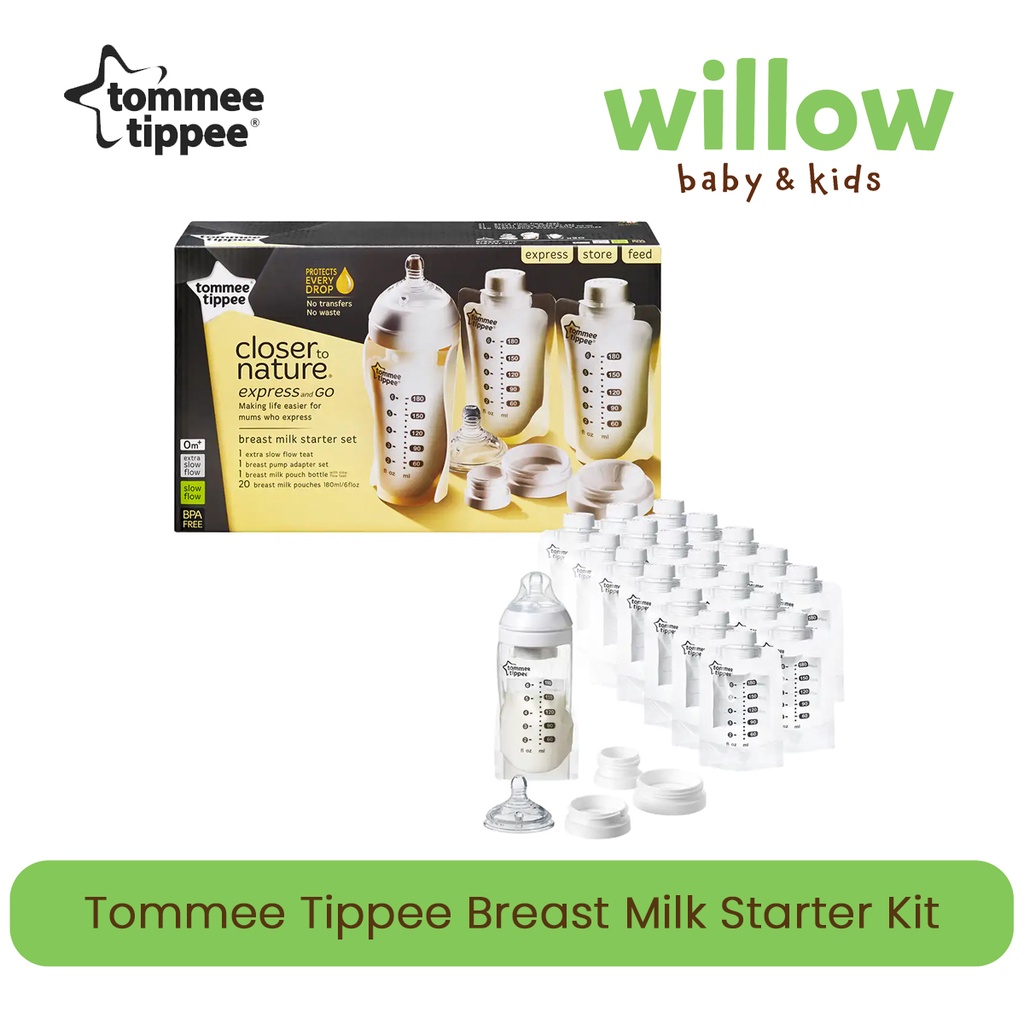 Botol Susu &amp; Aksesoris - Tommee Tippee Breast Milk Starter Kit