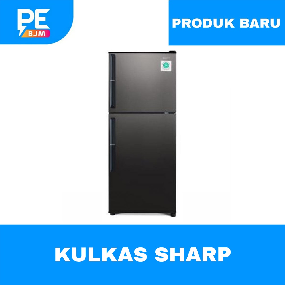 KULKAS SHARP 2 PINTU 187 LITER SJ-246GC-SD/SR GARANSI RESMI