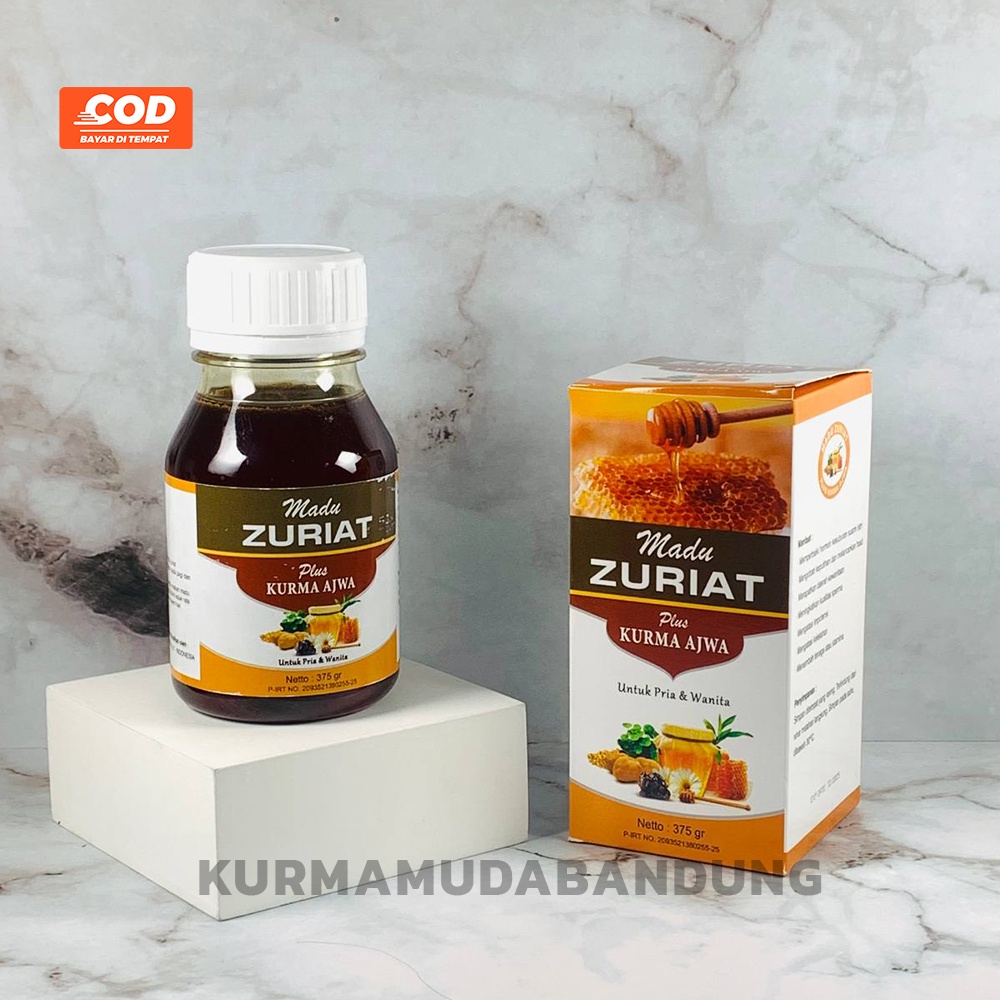 

MADU ZURIAT PLUS KURMA AJWA HERBAL 21 SOLUSI CEPAT HAMIL 375gr