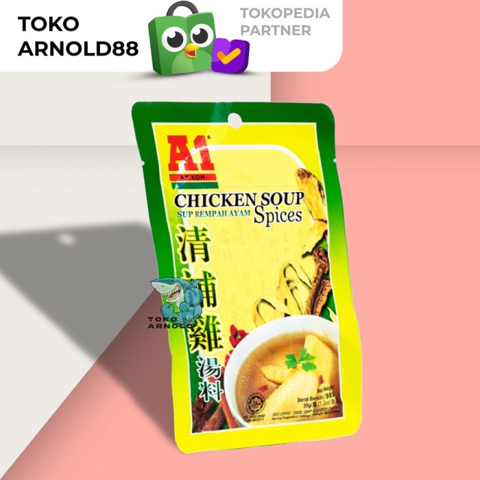 

Terlaris ✨ - bumbu sup rempah ayam A1 / chicken soup spices A1 2.1.23