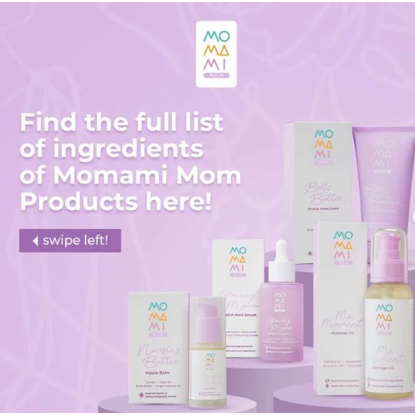 Momami Perawatan Ibu momscare Belly Butter Stretch Mark Cream 125ml By Lidyamomnbaby