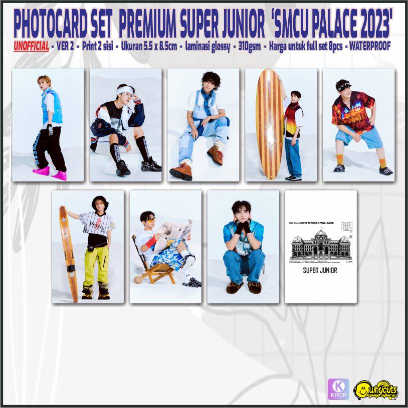 Unofficial Photocard Premium Super Junior SMCU Palace 2023