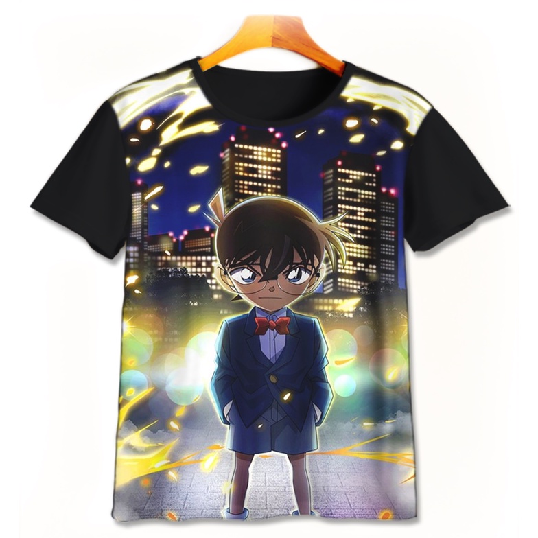 Kaos Anak 3D Baju Anak Anime Detective Conan V2 Baju Distro - Saga Bandung