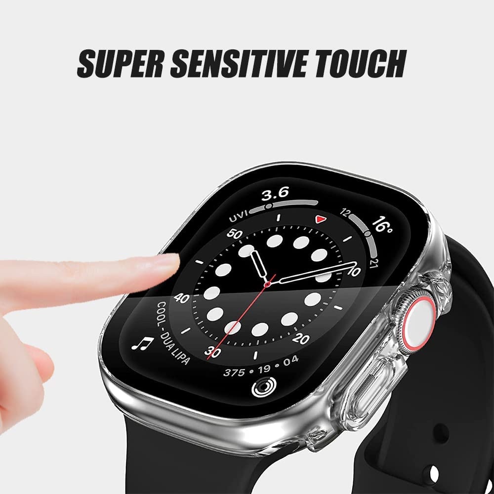 HARD CASE dan TEMPERED GLASS APPLE WATCH ULTRA 49mm 2022 ANTI GORES KACA APPLE WATCH