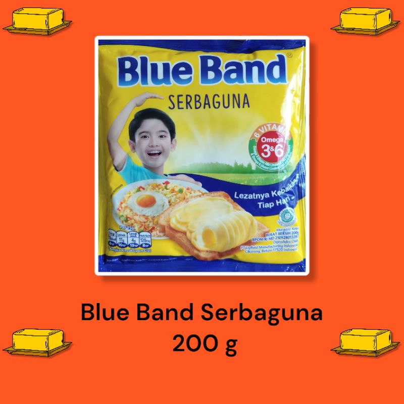 

blue Band Serbaguna 200 gram / Mentega / Margarin, murah berkualitas