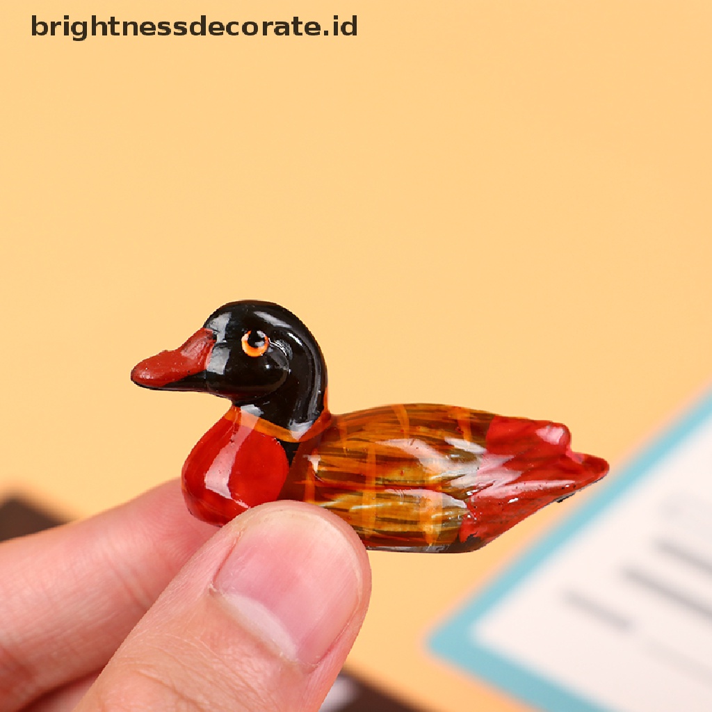 [Birth] 2pcs Holder Sumpit Bebek Mandarin Sepasang Resin Vintage Untuk Dekorasi Rumah [ID]