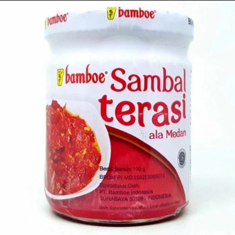 Bamboe Sambal Terasi kemasan botol