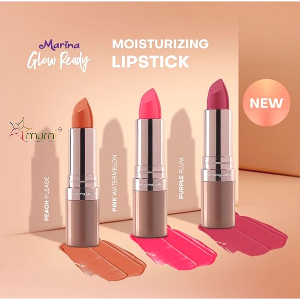 MARINA GLOW READY MOISTURIZING LIPSTICK 4G