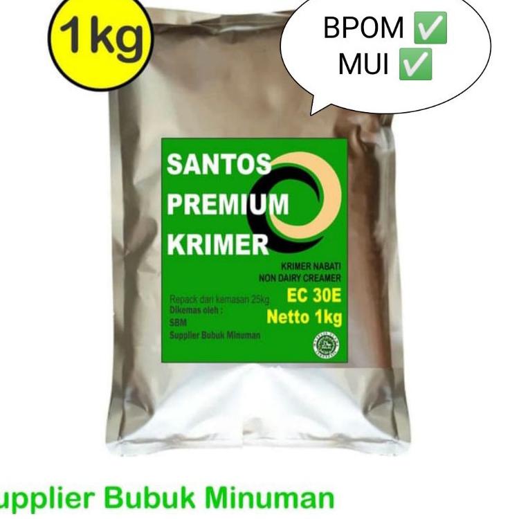 

12.12 Flash Sale Krimer Santos Premium Non Dairy Creamer NDC EC 30E Repack 1kg grosir