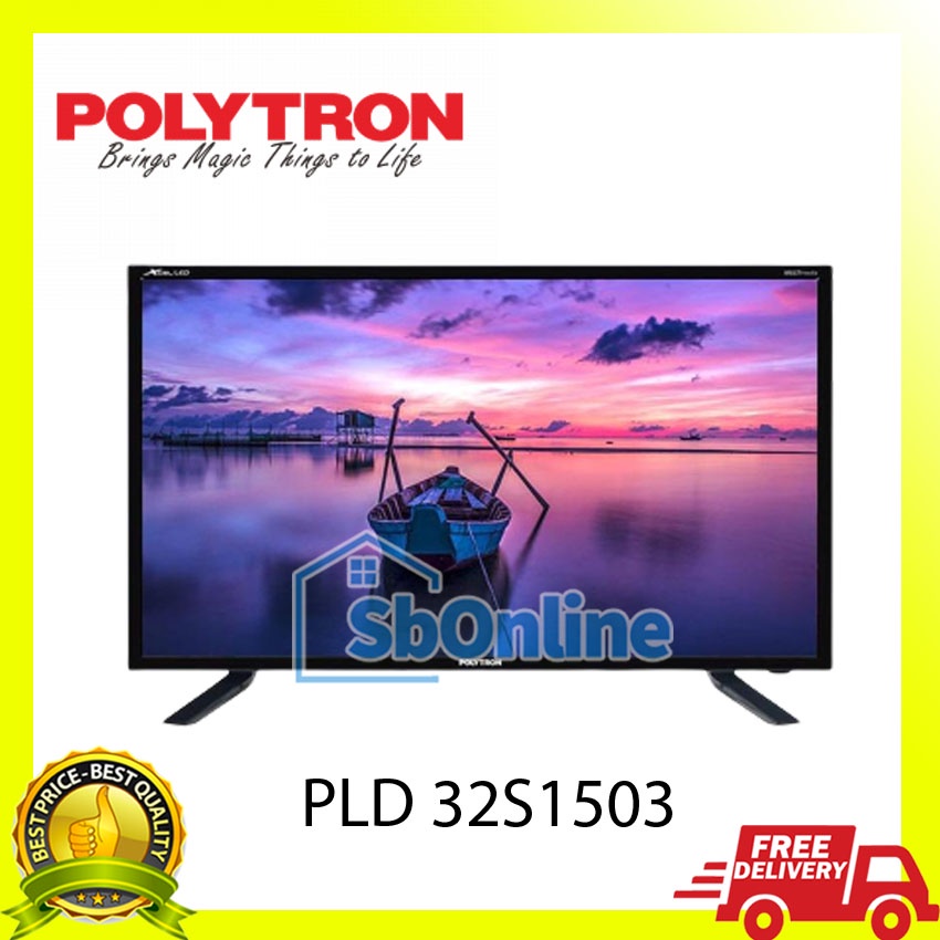 LED TV 32&quot; DIGITAL POLYTRON PLD 32S1503 DIGITAL&amp;SATELITE TV TEGHNOLOGY