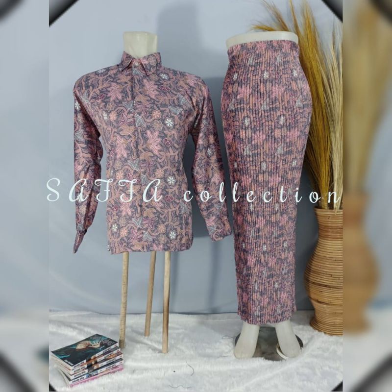 kemeja batik couple terbaru / batik couple / couple / couple rok