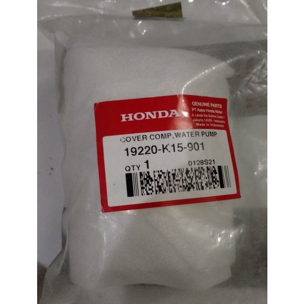 19220-K15-901 Cover Water Pump CB150R StreetFire Non LED