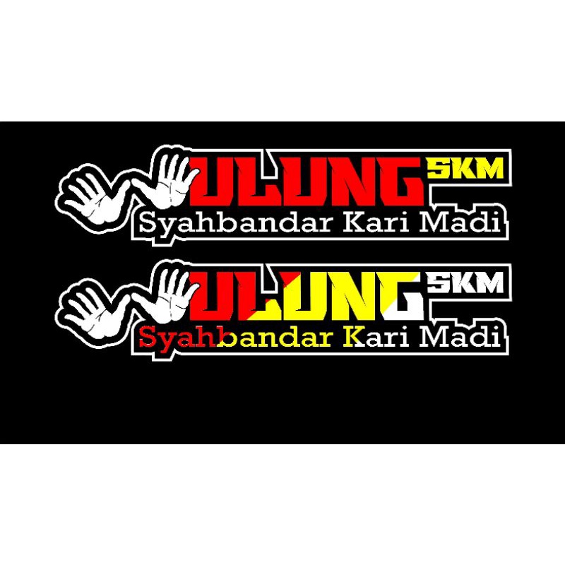 CUTTING STICKER KACA BELAKANG MOBIL CUSTOM REQUEST