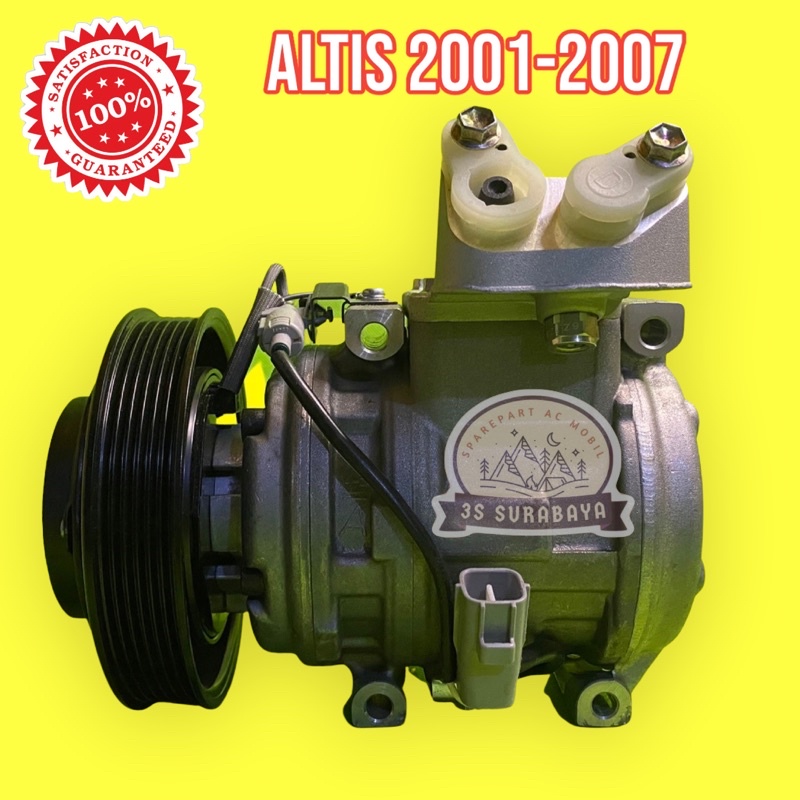 Kompresor Altis 2001-2007 Ac Mobil tanpa valve