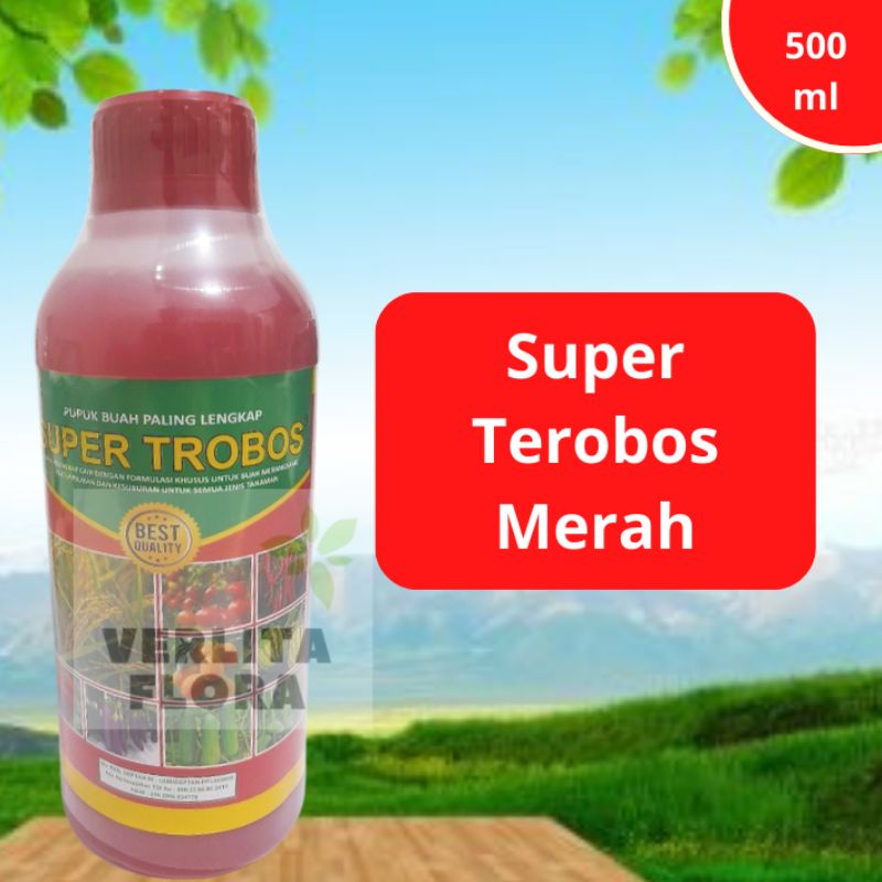 Pupuk Cair Super Terobos Merah 500ml