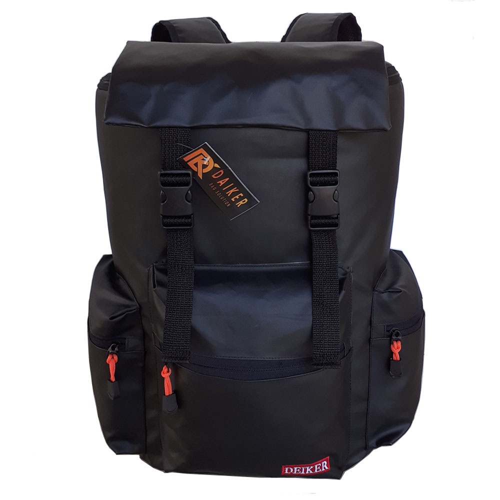 tas ransel pria wanita tas waterproft tas jumbo tas outdoor tas multifungsi tas produck daiker black