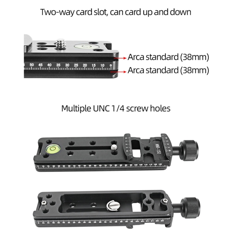 Penjepit Kamera zzz NNR150/NNR150S Panjang Papan Klip Mounting Quick Release Plate