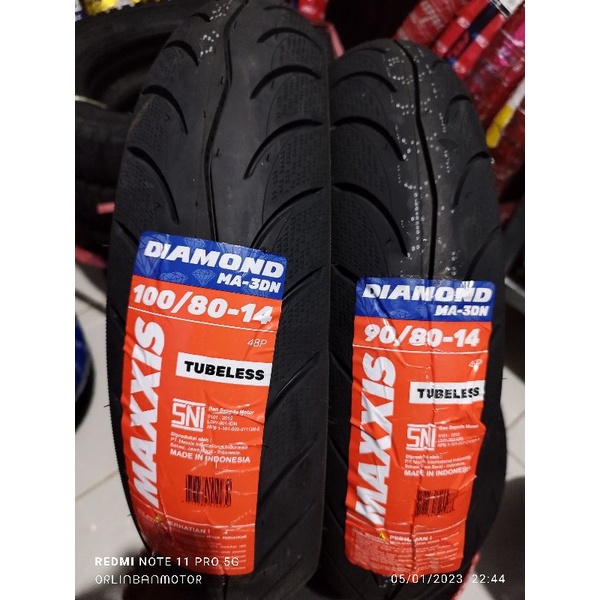 Ban set Maxxis diamond Vario150 /Ban Set Metic Vario125/BAN LUAR SET LEXI