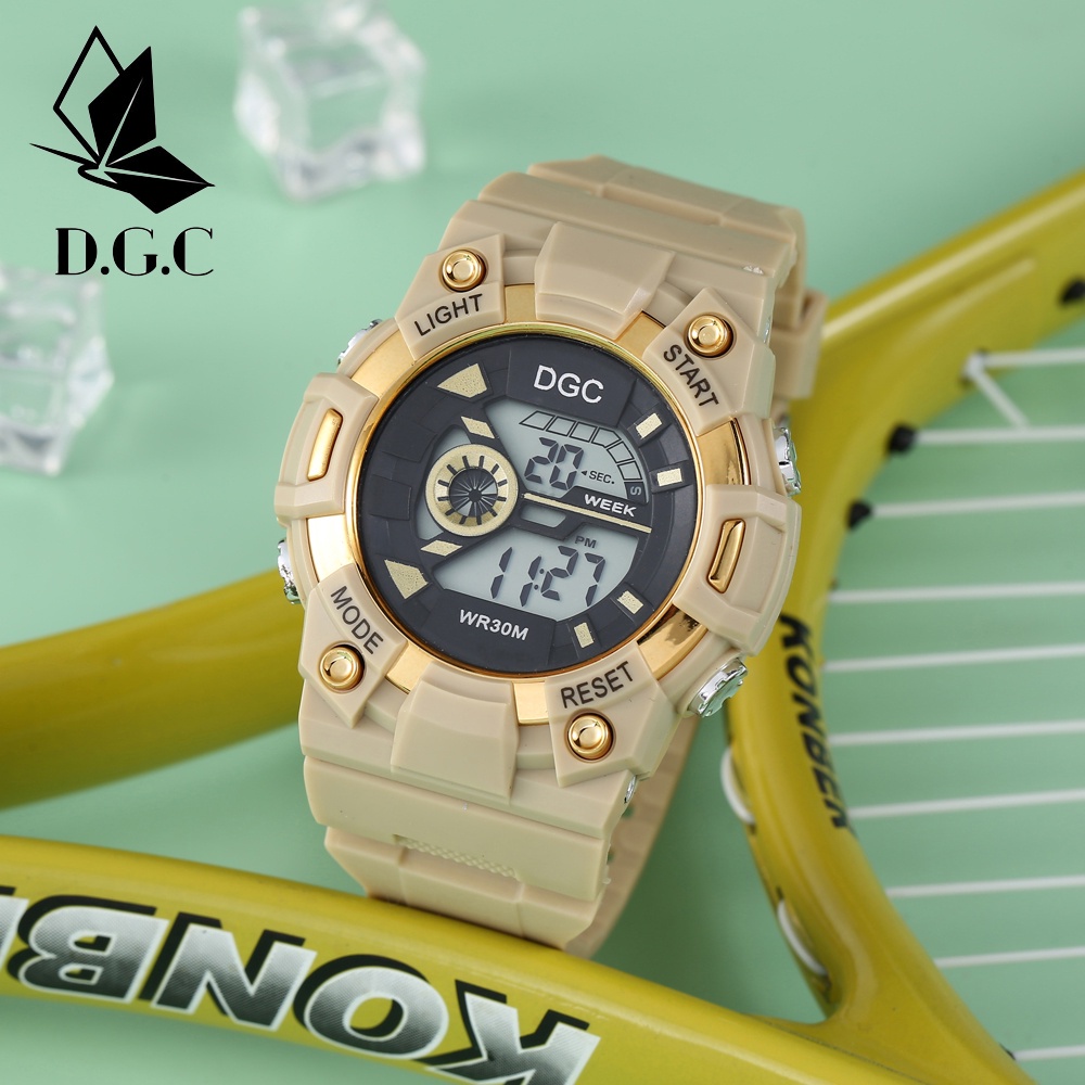 COD ✨DGC Jam Tangan Couple Pria Wanita Murah Digital  Sport Watch Fashion import M178