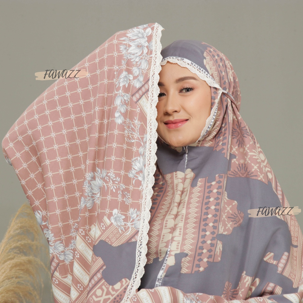 Mukena Dewasa Maxmara Luxury Premium Terbaru Motif Digital Printing