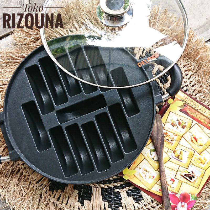 Cetakan Pukis Pancong Teflon  Delfiro