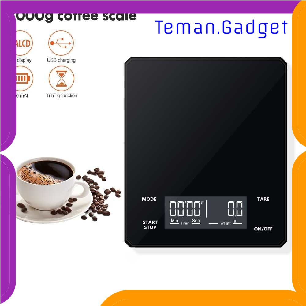 TG - DPR VA Timbangan Dapur Mini Digital 3kg Akurasi 0.1g dengan Timer - BK01