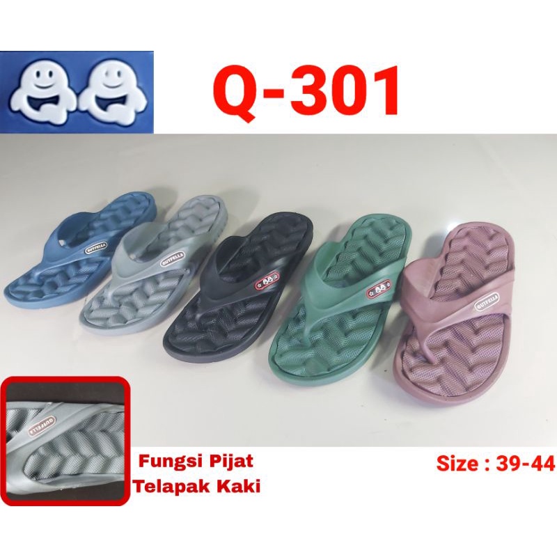 Sandal Jepit Q-301 Empuk Anti Slip