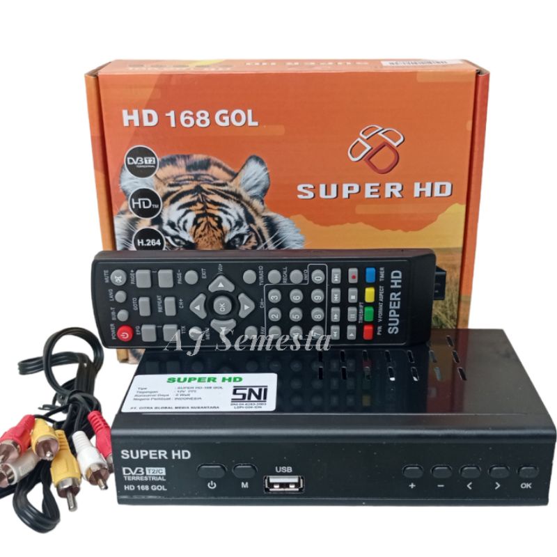 Set Top Box Tv Digital Super HD Harimau