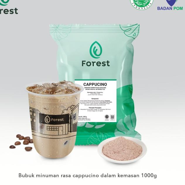 

COD | KP8 | CAPPUCCINO Bubuk Minuman Powder - FOREST Bubble Drink