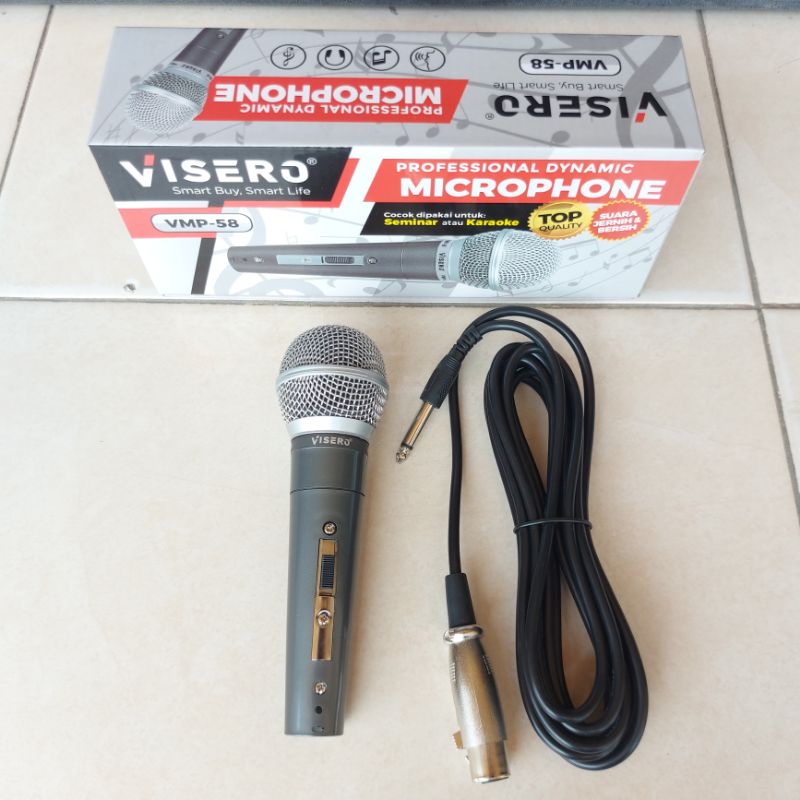 Mic Microphone Visero VMP-58 Mic Visero VMP 58